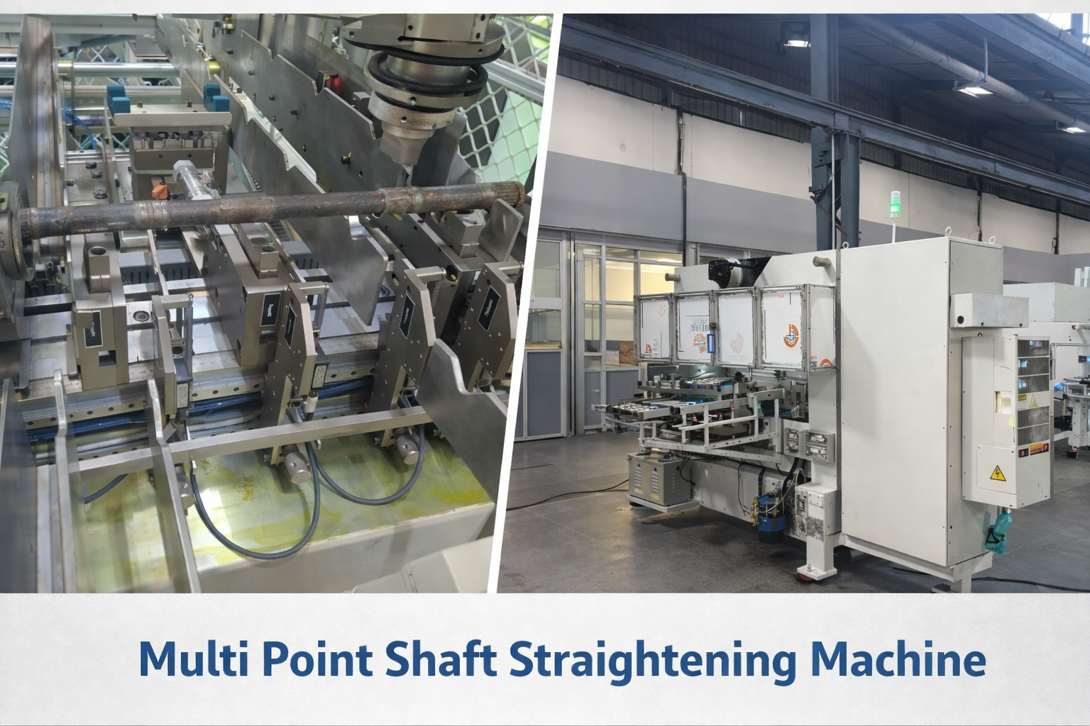 Multi Point Shaft Straightener Machine