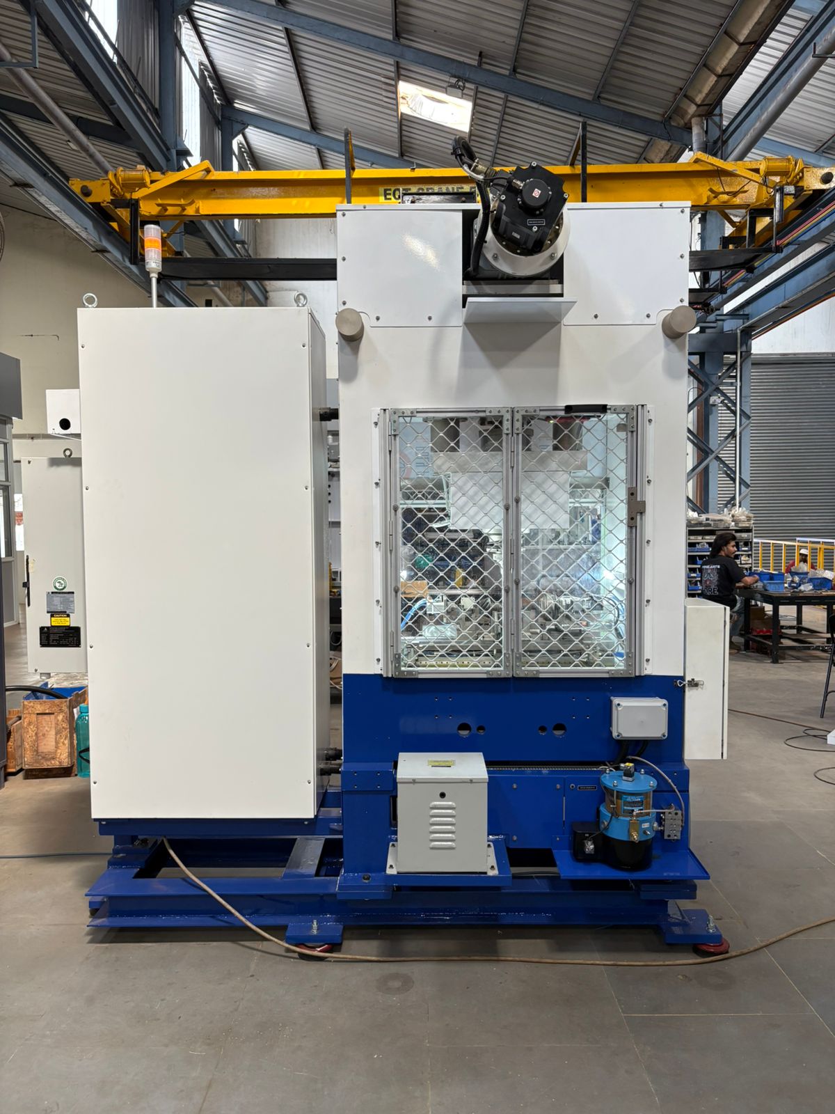 Single Point Shaft Straightening Machine
