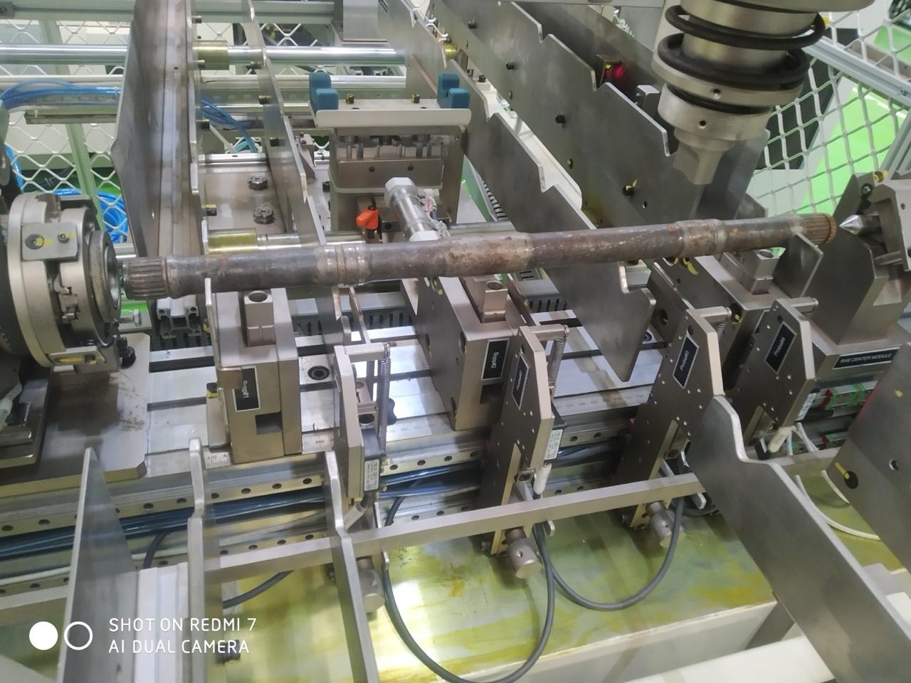 Multi Point Shaft Straightener Machine